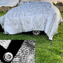 Silver Mesh Car Cover